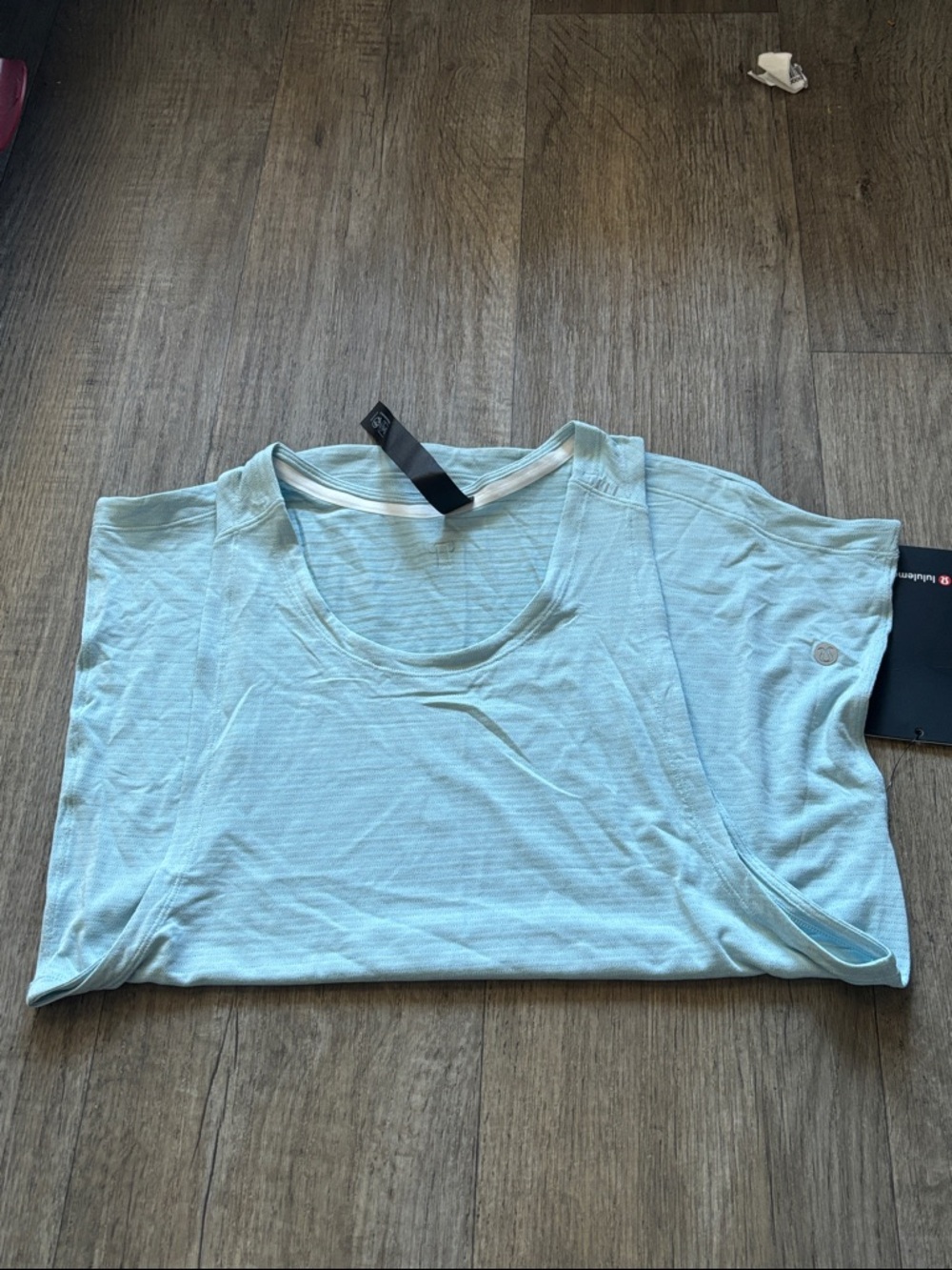 lululemon athletica Mint Blue mens Tank Top